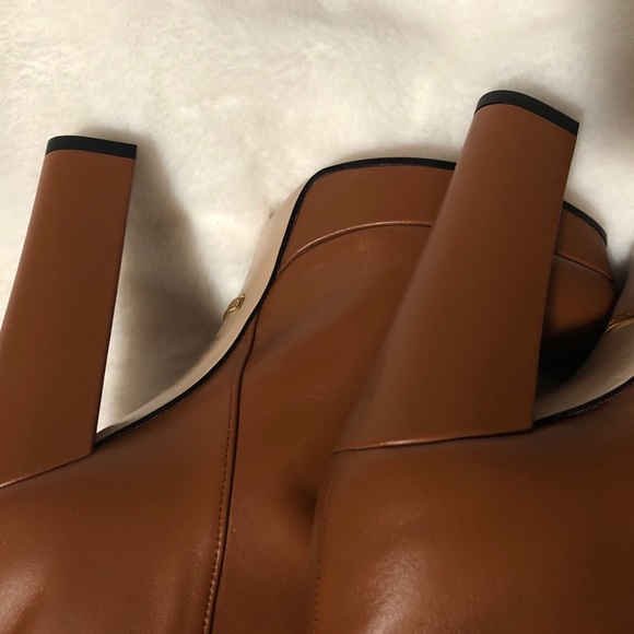 Gucci Platform Leather Boots - Picture 6 of 8